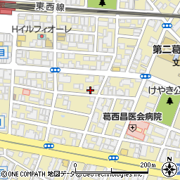 東京都江戸川区東葛西6丁目14-19周辺の地図
