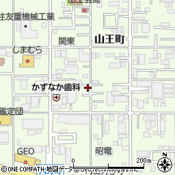 千葉県千葉市稲毛区山王町348-2周辺の地図