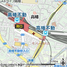 京王ストア高幡店周辺の地図