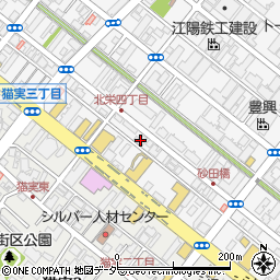 千葉県浦安市北栄4丁目19-20周辺の地図