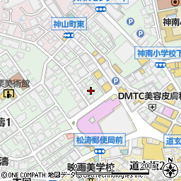 東京都渋谷区松濤1丁目6周辺の地図