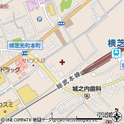 川久石油株式会社　横芝営業所周辺の地図