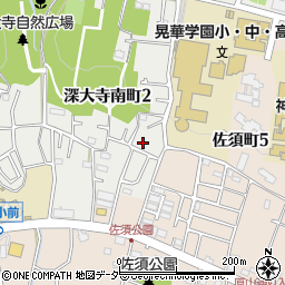東京都調布市深大寺南町2丁目13-31周辺の地図