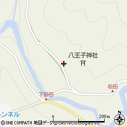 岐阜県本巣市根尾松田393周辺の地図