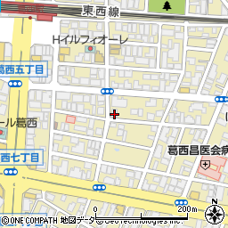 東京都江戸川区東葛西6丁目14-24周辺の地図