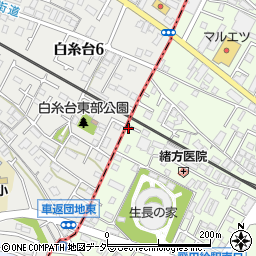 あさひ駐車場周辺の地図