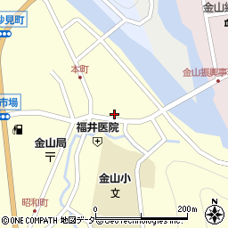 岐阜県下呂市金山町金山2079周辺の地図