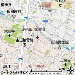 旧大塚家住宅周辺の地図