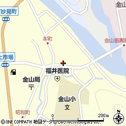 岐阜県下呂市金山町金山2078周辺の地図