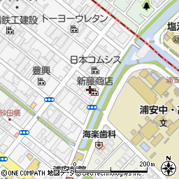 千葉県浦安市北栄4丁目7-21周辺の地図