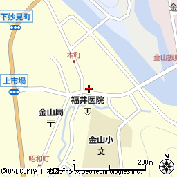 岐阜県下呂市金山町金山2073-1周辺の地図