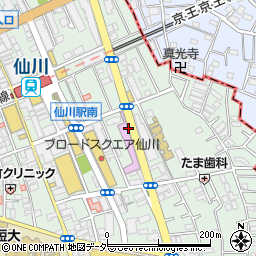 東京都調布市仙川町1丁目26周辺の地図
