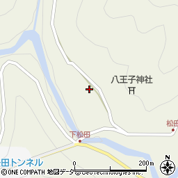 岐阜県本巣市根尾松田593周辺の地図