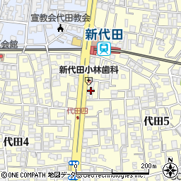 東京都世田谷区代田5丁目28-4周辺の地図