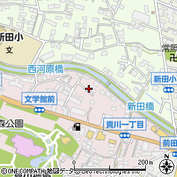 笹之池工務店周辺の地図