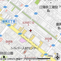 千葉県浦安市北栄4丁目19-23周辺の地図
