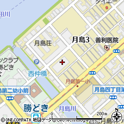 サンシティ銀座EAST周辺の地図