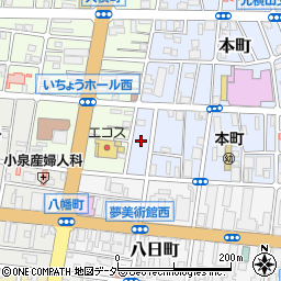 東京都八王子市本町20周辺の地図