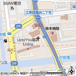 株式会社汐浜ストアー周辺の地図