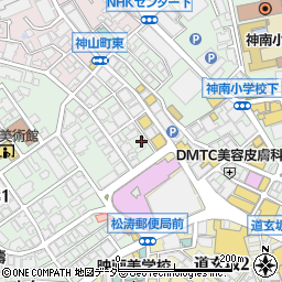 東京都渋谷区松濤1丁目6-3周辺の地図