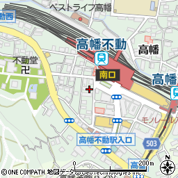 PATISSERIE DU CHEF FUJIU 高幡不動 本店周辺の地図