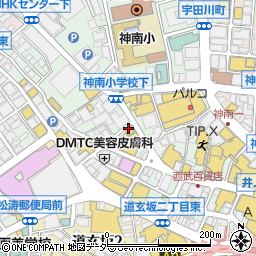 渋谷　もつ吉周辺の地図