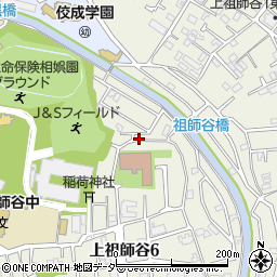 東京都世田谷区上祖師谷6丁目25周辺の地図