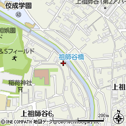 東京都世田谷区上祖師谷6丁目20-21周辺の地図