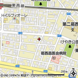 東京都江戸川区東葛西6丁目14-15周辺の地図