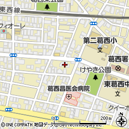 東京都江戸川区東葛西6丁目25-7周辺の地図