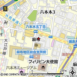 Elama Tokyo エラマトーキョー周辺の地図
