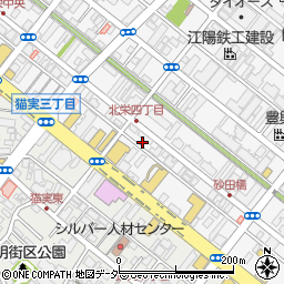 千葉県浦安市北栄4丁目19-24周辺の地図