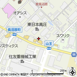 東日本高圧株式会社　千葉工場周辺の地図