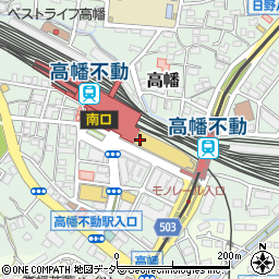 キャンドゥ京王ストア高幡店周辺の地図