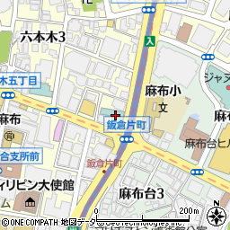 東京都港区六本木3丁目18周辺の地図