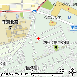 千葉県千葉市稲毛区長沼町150-8周辺の地図