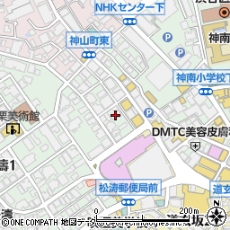 ワイズ松涛周辺の地図