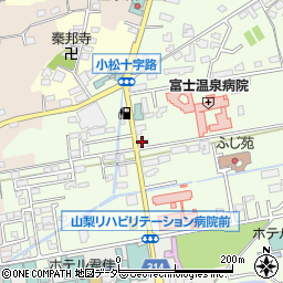 有限会社ダスキン北富士春日居営業所周辺の地図