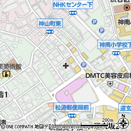 東京都渋谷区松濤1丁目6-1周辺の地図