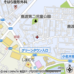 千葉県四街道市鹿渡1175周辺の地図
