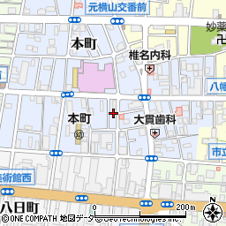 東京都八王子市本町14周辺の地図
