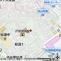 松濤パークマンション周辺の地図