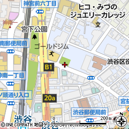東京都渋谷区渋谷1丁目18-27周辺の地図