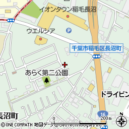 千葉県千葉市稲毛区長沼町202周辺の地図