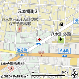 東京都八王子市追分町18周辺の地図