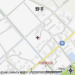 千葉県匝瑳市野手17146-932周辺の地図