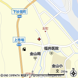岐阜県下呂市金山町金山1952-1周辺の地図