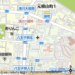 東京都八王子市新町8周辺の地図