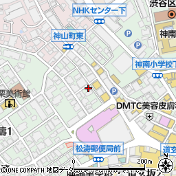 東京都渋谷区松濤1丁目6-20周辺の地図