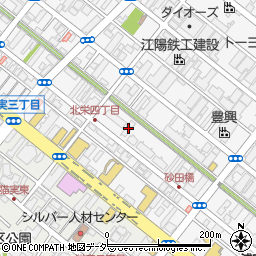 千葉県浦安市北栄4丁目18-20周辺の地図